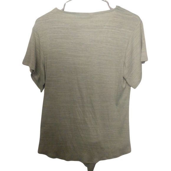 Weatherproof Vintage Button Down Crop Top Mint Size Small - Picture 4 of 5